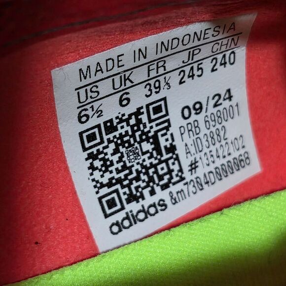 Adidas Predator Elite FG Soccer Cleats Red Pure Victory Pack ID3882 Men's 6.5 - Picture 7 of 7